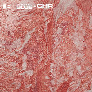 Ceramica con texture rosa e bianca in rilievo con finitura matt