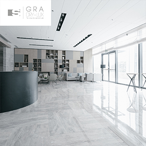 Application of Sicer's Dry-Lux material on the floor of a room